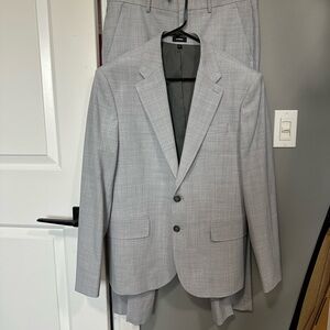 Express Light Gray Suit Set